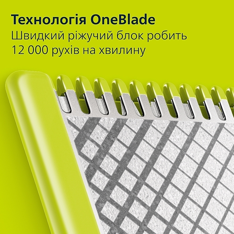 Електростанок для обличчя й тіла - Philips OneBlade Pro 360 QP6552/15 — фото N4