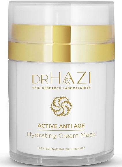 Антивікова зволожувальна крем-маска для обличчя - Dr.Hazi Active Anti Age Hidrating Mask — фото N1