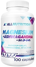 Харчова добавка "Магній + Ашваганда + Вітамін B6" - Allnutrition Magnesium+Ashwagandha+B6 — фото N1
