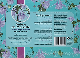 Набір "Дикий дзвоник" - Nature de Marseille (b/balm/150ml + h/cr/60ml + sh/gel/100ml + soap/90g) — фото N3