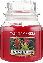 Ароматическая свеча "Тропические джунгли" в банке - Yankee Candle Tropical Jungle — фото N5