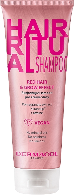 Шампунь для рудого волосся - Dermacol Hair Ritual Shampoo — фото N1