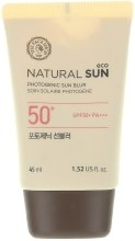 Парфумерія, косметика Сонцезахисний крем - The Face Shop Natural Sun Eco Photogenic Sunblur SPF50