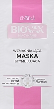 Укрепляющая стимулирующая маска для кожи головы - Biovax Niacynamid Travel Size — фото N3