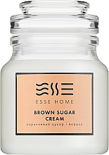 Парфумерія, косметика Esse Home Brown Sugar Cream - Ароматична свічка