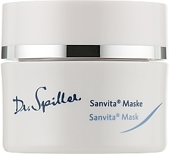 Парфумерія, косметика Крем-маска для обличчя - Dr. Spiller Sanvita Mask (міні)