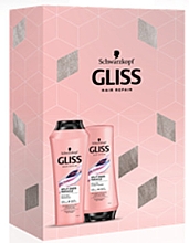 Парфумерія, косметика Набір - Gliss Kur Split Hair Miracle (shm/250ml + hair/cond/200ml)