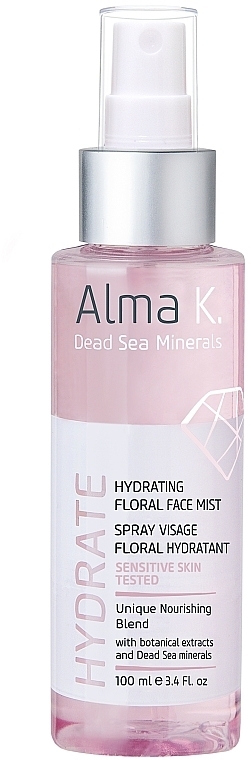 Увлажняющий цветочный спрей для лица - Alma K. Hydrating Floral Face Mist  — фото N1