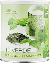 Теплый воск для депиляции с экстрактом зеленого чая - Holiday Depilatory Wax Green Tea  — фото N3