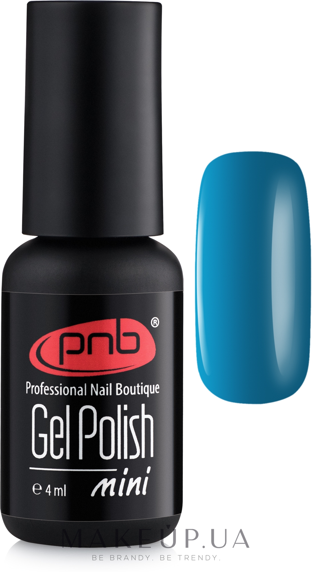 Вітражний гель-лак для нігтів - PNB Illusion Gel Polish Mini — фото 001 - Azure