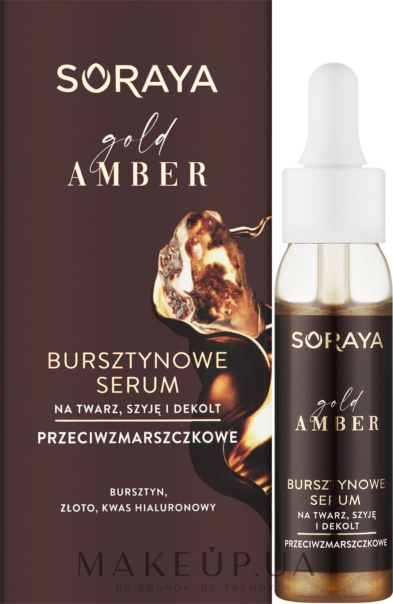 Сыворотка против морщин - Soraya Gold Amber — фото 30ml