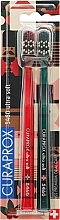 Парфумерія, косметика Зубні щітки, червона + зелена - Curaprox CS 5460 Ultra Soft Duo