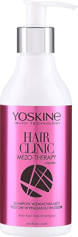 Укрепляющий шампунь против выпадения волос - Yoskine Hair Clinic Mezo-therapy Anti-hair Loss Shampoo — фото N1