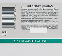 Сиворотка проти акне локальної дії - Clarena Bio Dermasebum Line Max Anti Acne Serum — фото N3