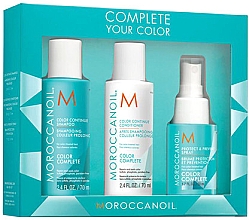 Набір - Moroccanoil Travel Kit Color Complete (shm/70ml + cond/70ml + spray/50ml) — фото N1