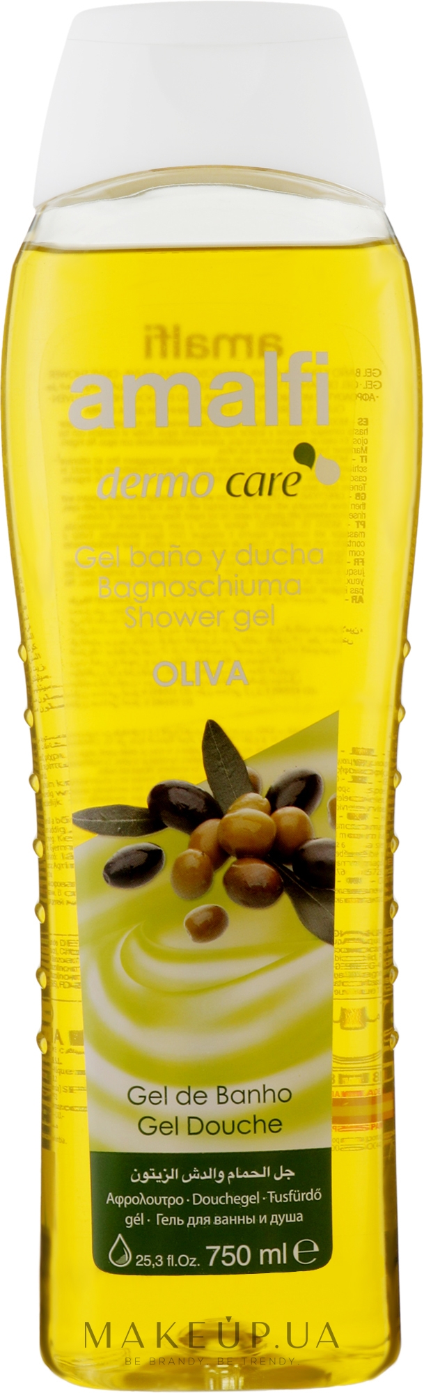 Гель для душа и ванны «Оливковый» - Amalfi Olive Shower Gel  — фото 750ml