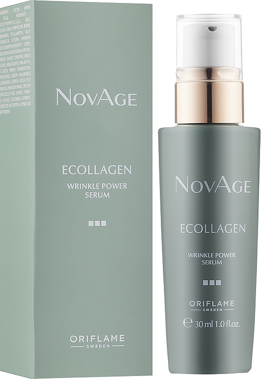 Сыворотка для лица против морщин - Oriflame NovAge Ecollagen Wrinkle Power Serum — фото N2