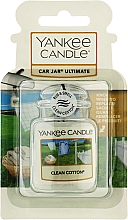 Духи, Парфюмерия, косметика Ароматизатор для автомобиля "Чистый хлопок" - Yankee Candle Car Jar Ultimate Clean Cotton