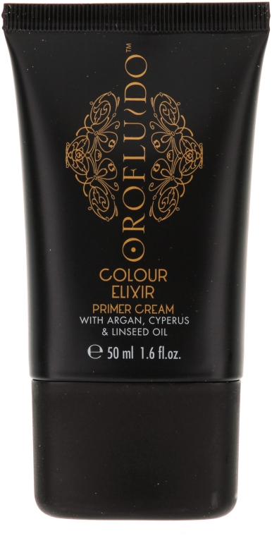 Крем-барьер перед началом окрашивания волос - Orofluido Color Elixir Primer Cream Skine Protector — фото N1