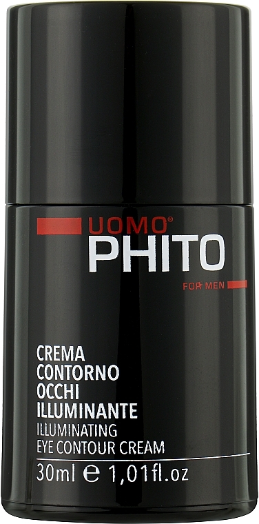 Підтягувальний крем для контуру очей, для чоловіків - Phito Uomo Illuminanting Eye Contour Cream — фото N1