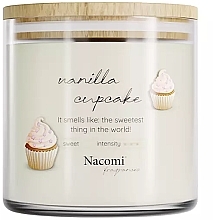 Парфумерія, косметика Ароматична соєва свічка "Vanilla Cupcake" - Nacomi Fragrances