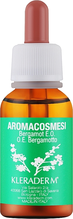 Эфирное масло "Бергамот" - Kleraderm Aromacosmesi Bergamot Essential Oil  — фото N1
