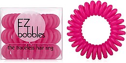 Резинка для волос, розовые - EZ Bobbles — фото N1