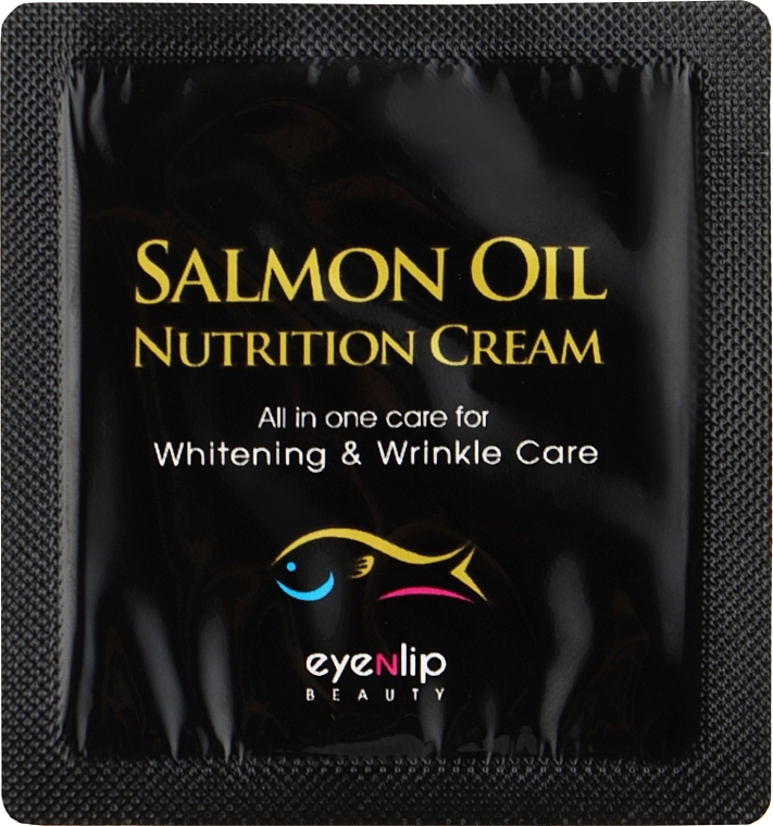 Питательный крем для лица - Eyenlip Salmon Oil Nutrition Cream (пробник) — фото N1