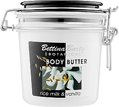 Духи, Парфюмерия, косметика Масло для тела - Bettina Barty Botanical Body Butter Rice Milk & Vanilla