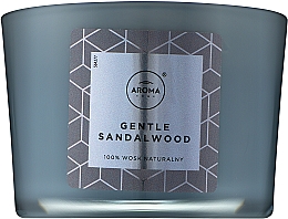 Aroma Home Elegance Gentle Sandalwood - Ароматическая свеча — фото N1
