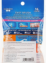 Щітки для стандартних міжзубних проміжків - DenTek Easy Brush Interdental Cleaners Standart Spaces — фото N2
