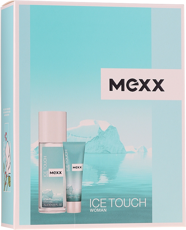 Mexx Ice Touch Woman - Набор (dns/75ml + sh/gel/50ml) — фото N1