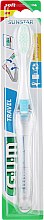 Зубная щетка "Travel", мягкая, голубая - G.U.M Soft Toothbrush — фото N1