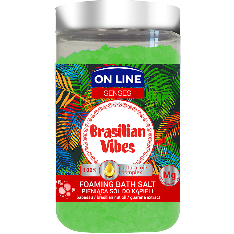 Соль для ванны - On Line Senses Bath Salt Brasilian Vibes — фото N1