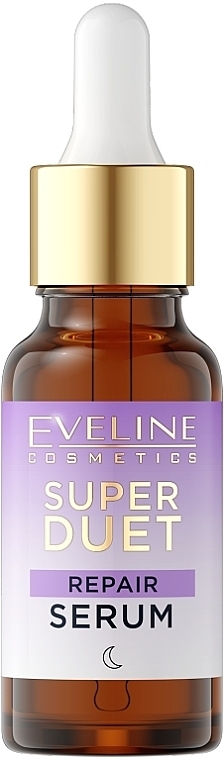 Сыворотка с ретинолом и скваланом - Eveline Cosmetics Super Duet Repair Serum 2% Retinol & Squalane — фото N2