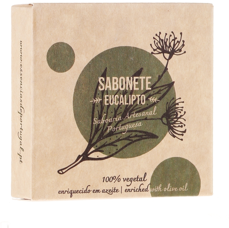 Натуральне мило "Евкаліпт" - Essencias De Portugal Senses Eucalyptus Soap With Olive Oil — фото N1