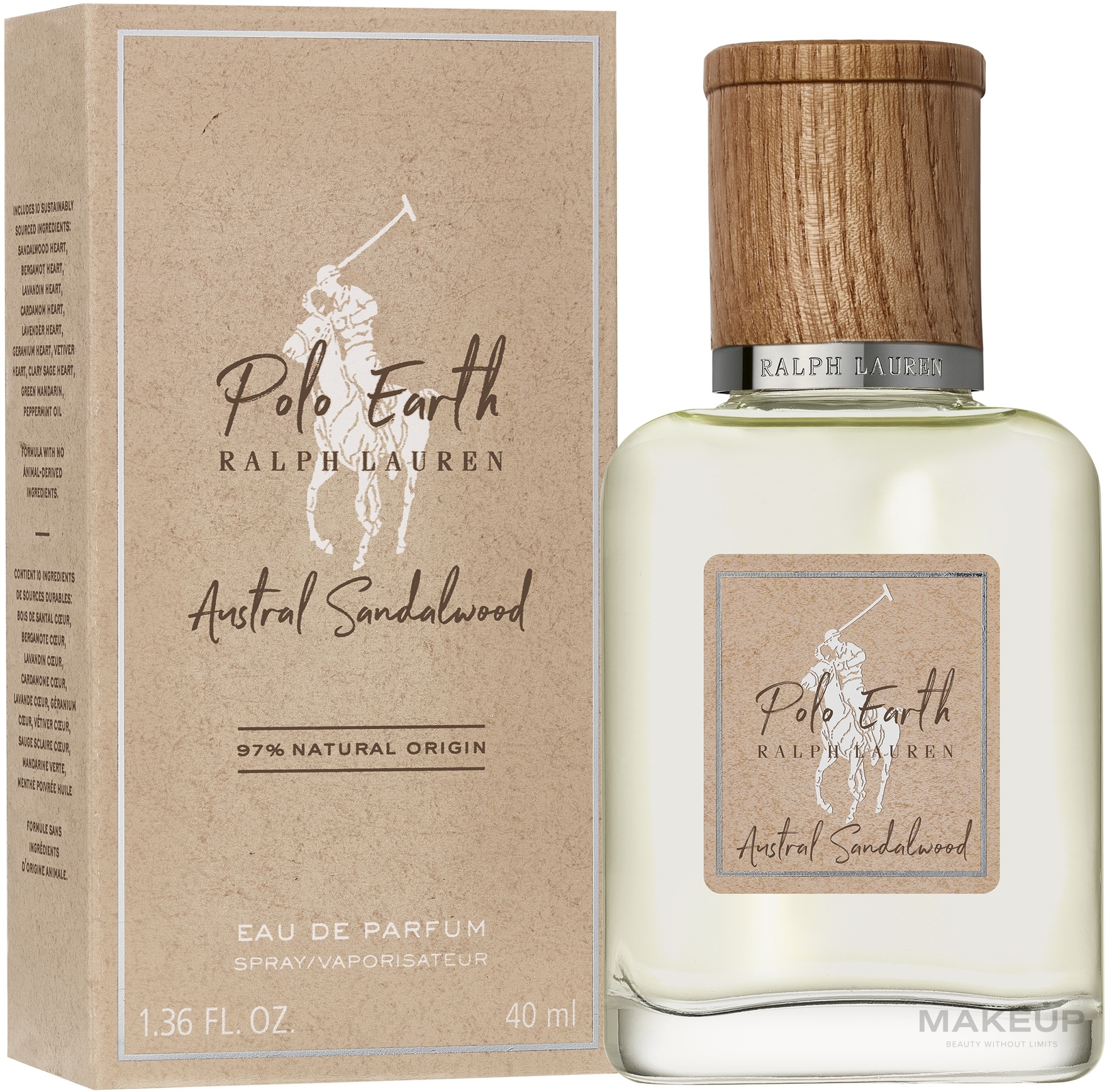 Ralph Lauren Polo Earth Austral Sandalwood - Парфюмированная вода — фото 40ml