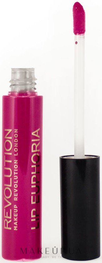Жидкая помада для губ - Makeup Revolution Lip Euphoria — фото Destiny