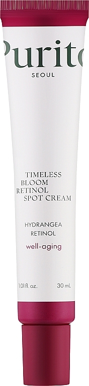 Точковий крем із ретинолом - Purito Seoul Timeless Bloom Retinol Spot Cream — фото N1