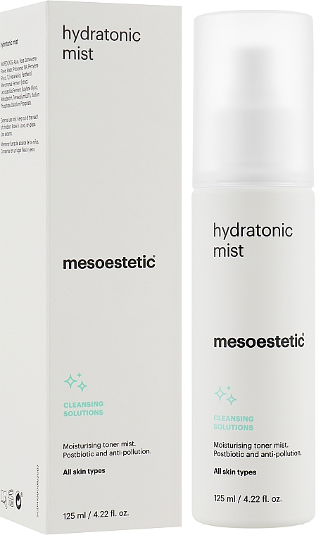 Спрей для обличчя зволожувальний - Mesoestetic Hydratonic Mist — фото N2