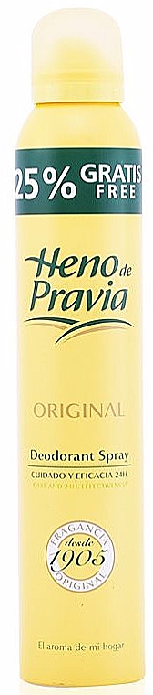 Дезодорант - Heno de Pravia Original Deodorant Spray — фото N1