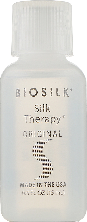 Гель восстанавливающий для волос "Шелковая терапия" - BioSilk Silk Therapy (mini)