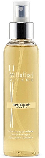 Ароматический спрей для дома "Мед и морская соль" - Millefiori Milano Honey & Sea Salt — фото N1