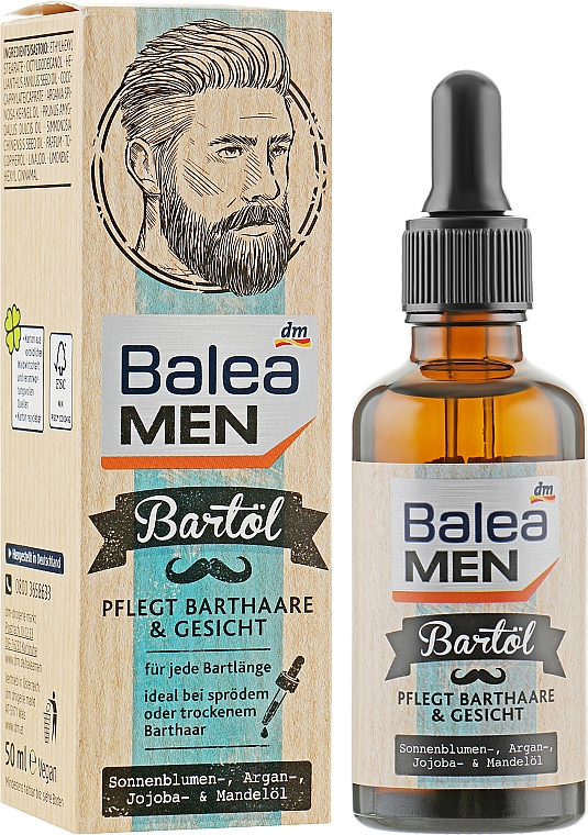 Олія для бороди - Balea Men Beard Oil — фото N2