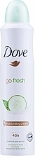 Дезодорант "Дотик свіжості" - Dove Go Fresh Cucumber & Green Tea Scent Antiperspirant Deodorant — фото N3