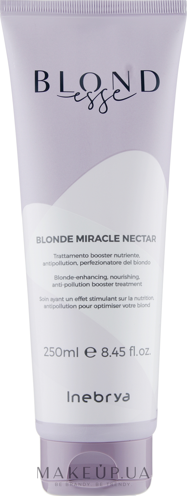 Маска для волосся відтінків блонд - Inebrya Blondesse Blonde Miracle Nectar — фото 250ml