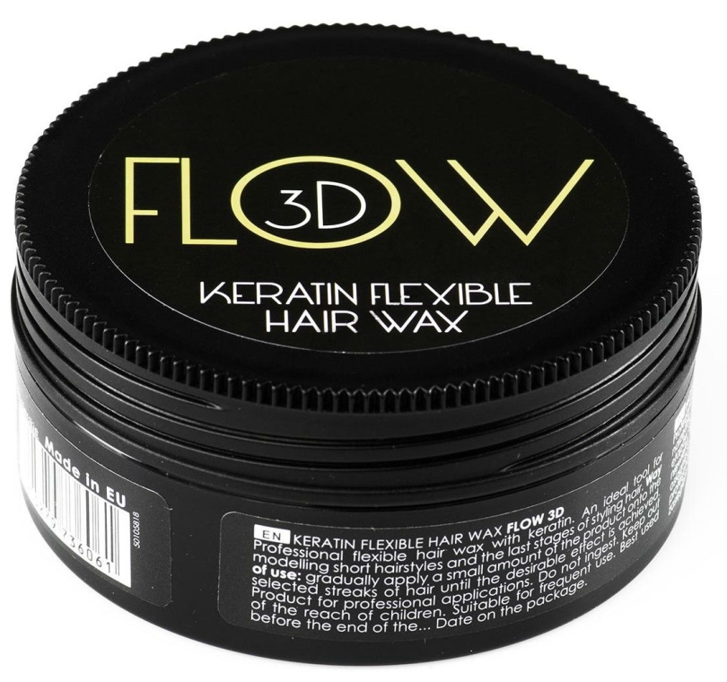Воск для волос с кератином - Stapiz Flow 3D Keratin Flexible Hair Wax — фото N1