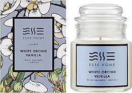 Esse Home White Orchid Vanilla - Ароматична свічка — фото N2