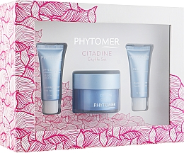 Парфумерія, косметика Набір - Phytomer Citadine Citylife Set (mask/15ml + peeling/15ml + cr/50ml)