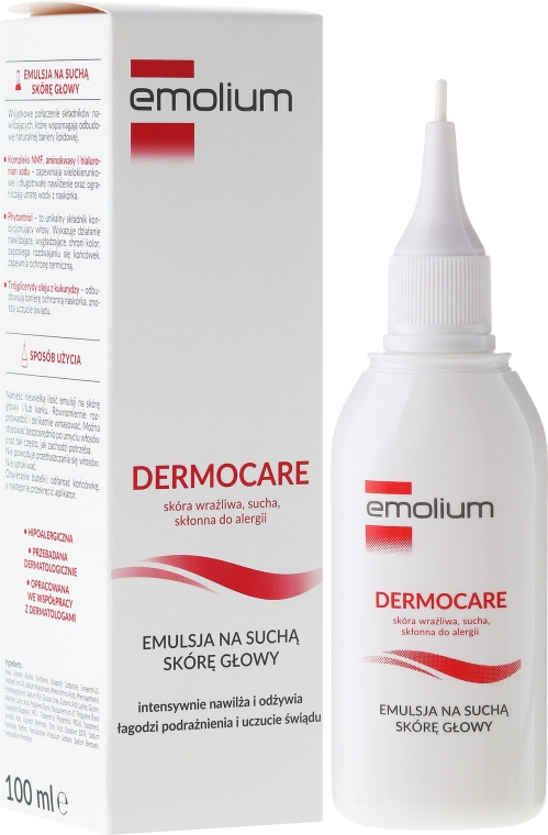 Эмульсия для сухой кожи головы - Emolium Dermocare Emulsia — фото N1